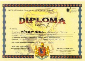 2016 - diploma tenis